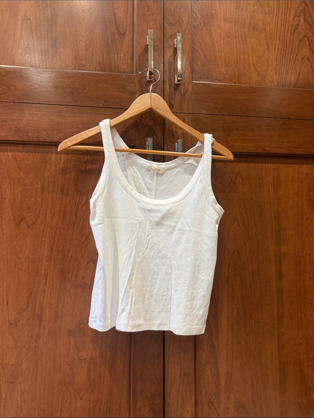 Madewell White Scoop Neck Tank Top - Women